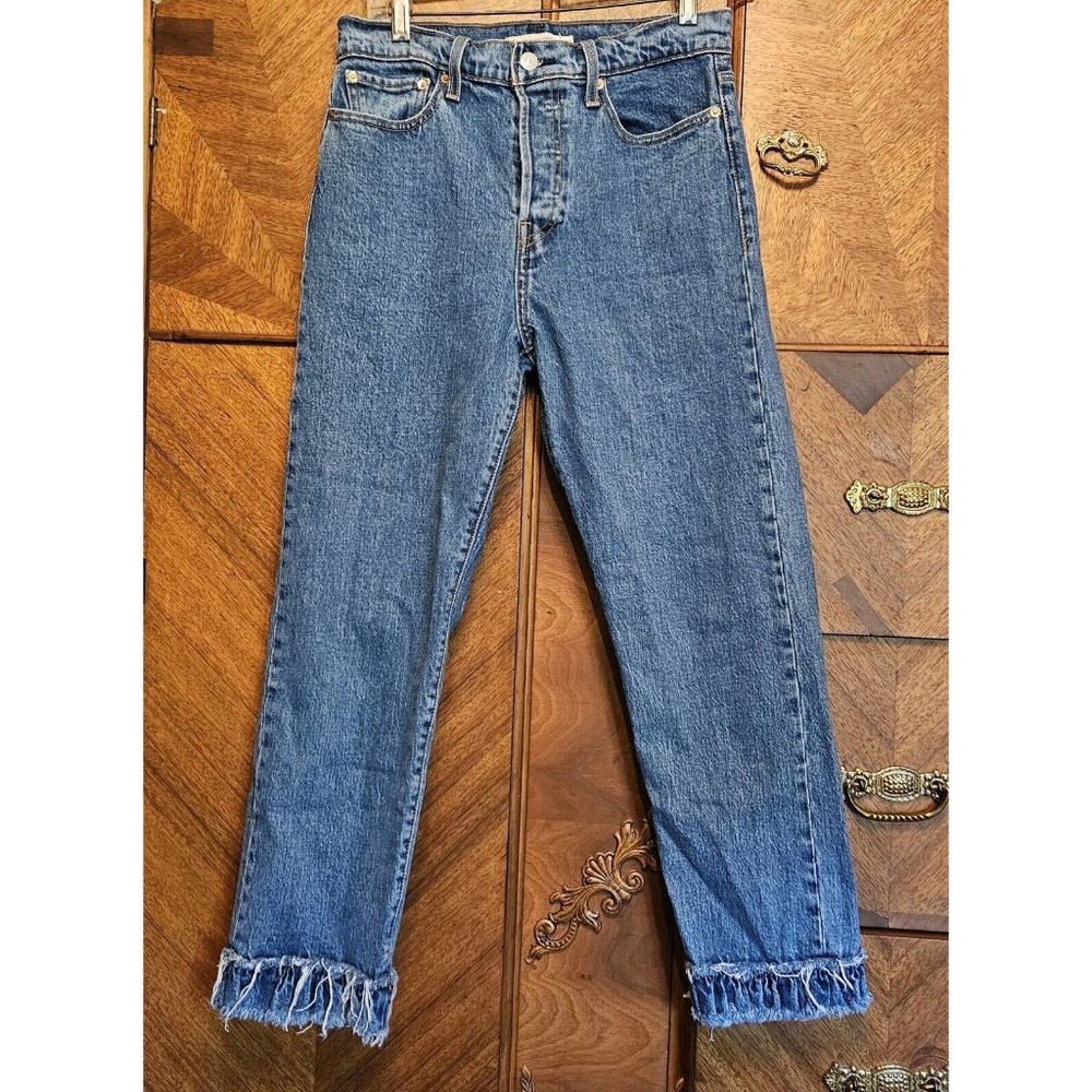 Levi Size 29 Wedgie Straight Premium Label Big E Jeans